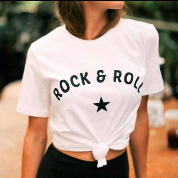 ♥️New boutique Rock & Roll tee - Picture 2 of 7